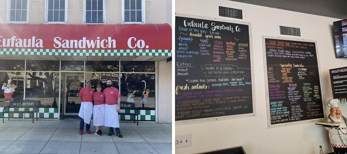 Eufaula Sandwich Co. Menu