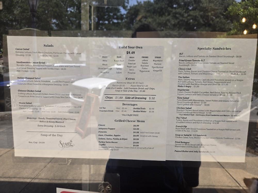 Eufaula Sandwich Co. Menu image 2